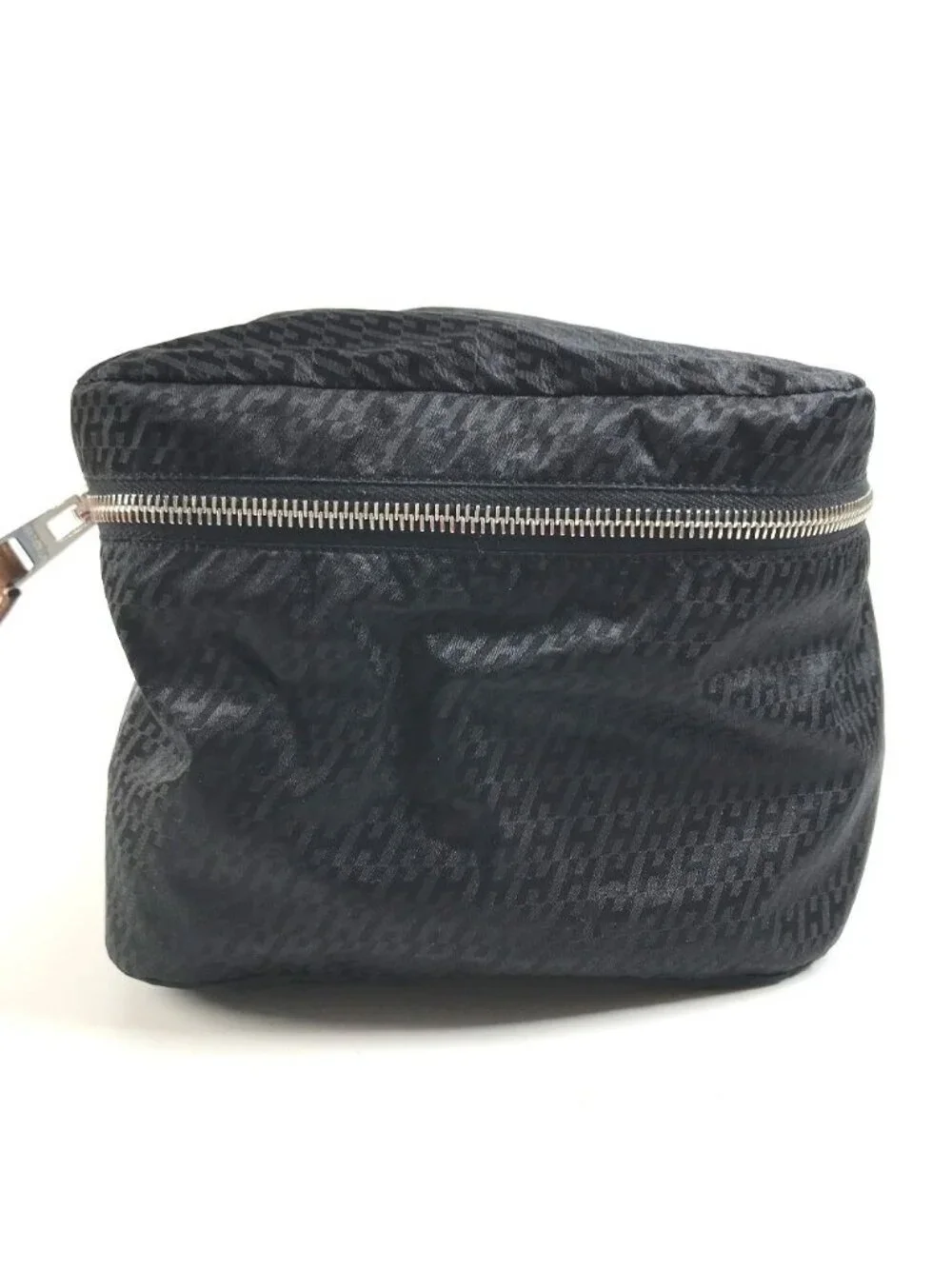Hermes Pouch Voyage Mini Silk Black